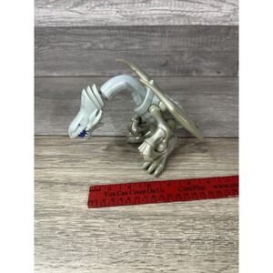 Yugioh 6" Blue Eyes White Dragon Figure w/o Missile, Kazuki Takahashi (1996)